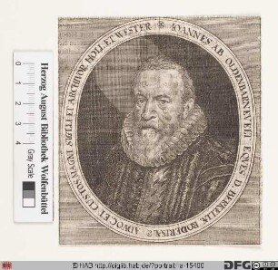 Bildnis Johan van Oldenbarnevelt, heer van Rodenrijs en Berkel
