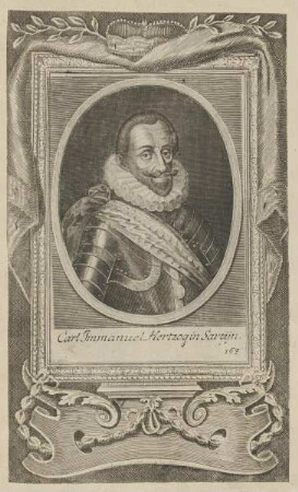 Bildnis des Carl Immanuel I., Herzog von Savoyen
