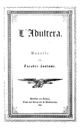 L' Adultera : Novelle