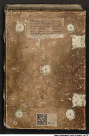 Johannis Nyder Formicarius, cum indice autographo Pauli Wann - BSB Clm 18389
