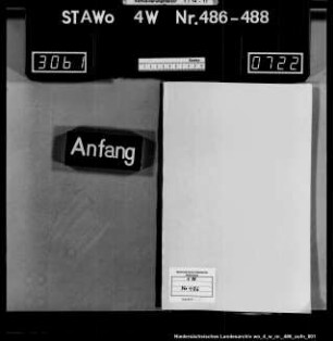 Stellung von Zimmerleuten für Arbeiten in der Festung Magdeburg
