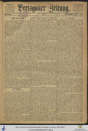 Nr. 1-25 (Januar 1883)
