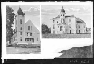 Eugene. Divinity School (1895 ) - First christian Church, Eugene, Oregon