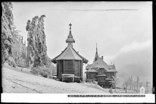 Rehefeld im Erzgebirge, Jagdschloss im Winter