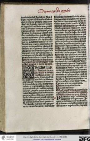 Sermo trigesimus de angelis quorum solennitas in ecclesia celebratur propter miraculum quod apparuit in monte Gargano.
