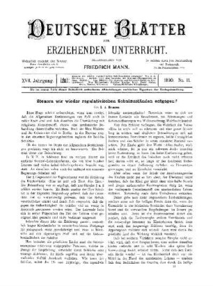 Steuern wir wieder regulativischen Schulzuständen entgegen?