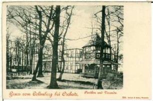 Collmberg. Pavillion und Veranda