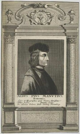 Bildnis des Aldvs Pivs Manvtivs