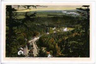 Weesenstein. Blick auf Weesenstein