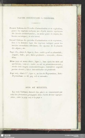 Fautes essentielles a corriger