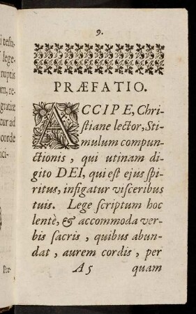 9-14, Praefatio.