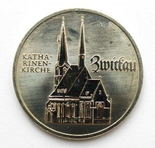 5-Mark-Stück Katharinenkirche Zwickau
