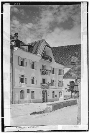 Mittenwald. Goethehaus