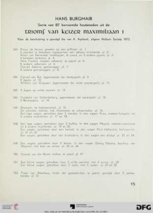 Triomf van keizer Maximilian I (Nr. 943-966)