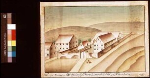Prospekt von dem löwensteinischen Hof Allersheim