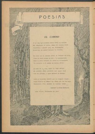 Poesías : El camino