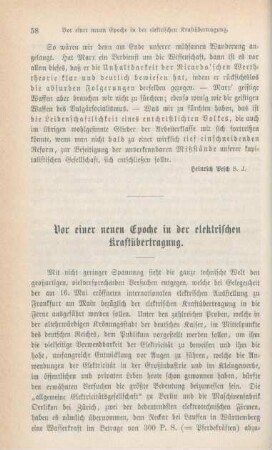 58-78 Vor einer neuen Epoche in der elektischen Kraftübertragung