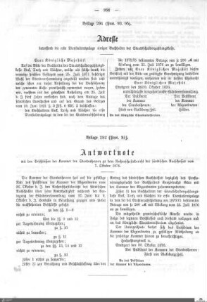 Beilagen zu Protokoll, 93./95. Sitzung