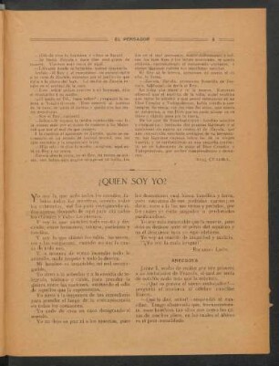 ¿Quién soy yo?