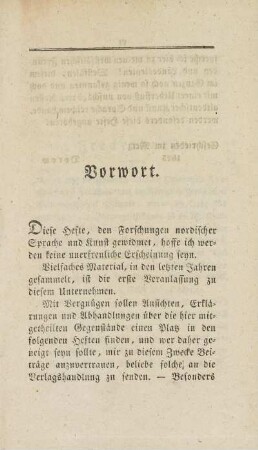 Vorwort.