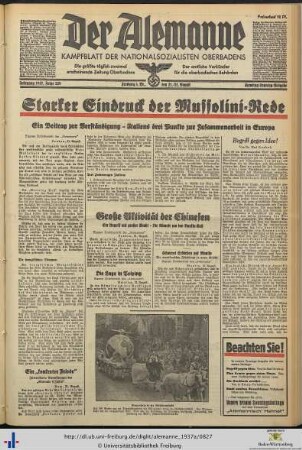 21./22.08.1937 (Samstag/Sonntag-Ausgabe)