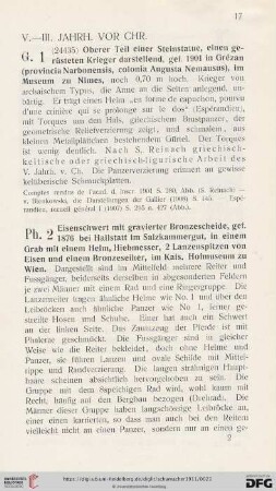 V.-III. Jahrh. vor Chr