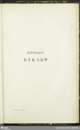 Euripidu Kyklops