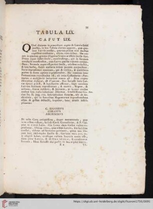 Tabula LIX. Caput LIX