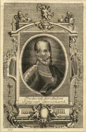 Bildnis von Friedrich II. (1534-1588), König von Dänemark