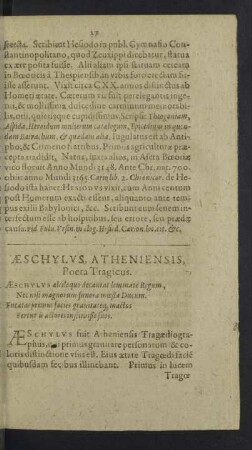 Aeschylus