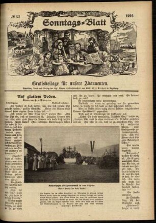 Ausgabe vom Sonntag, den 06. August 1916.