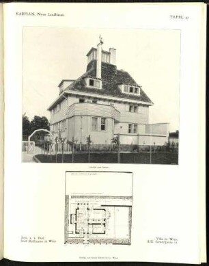 Villa in Wien, XIX. Geweygasse 11