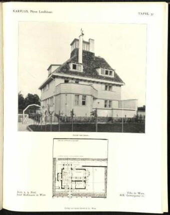 Villa in Wien, XIX. Geweygasse 11