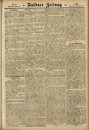 Zweite Ausgabe vom Mittwoch, den 06. Oktober 1915.