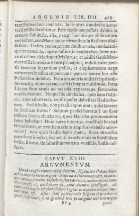 Capvt XVIII