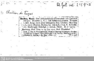 Literatura Gallica vetus 0215.q