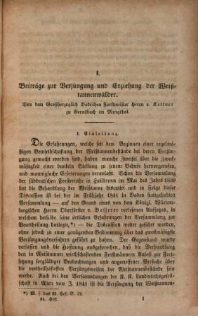 Neue Jahrbücher der Forstkunde. 24. 1842