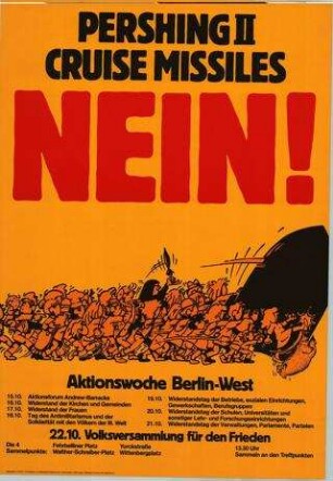 Pershing II, Cruise Missiles - NEIN!