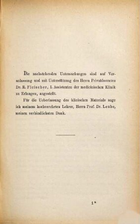 Beiträge zur Lehre von der Verdauung im Magen : Erlanger Inaug.-Diss.