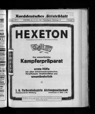 Jahrgang 1926, Hamburg, den 13. Juni 1926, Nummer 24