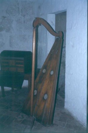 Rahmenharfe. Arequipa , Kloster Santa Catalina
