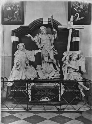 Grabmal der Anna-Barbara de Riviera d'Arschot (Äbtissin von Herkenrode 1738-1744)
