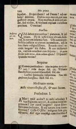 344-351, Meditatio III