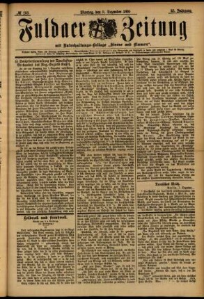 Ausgabe vom Montag, den 09. Dezember 1895.