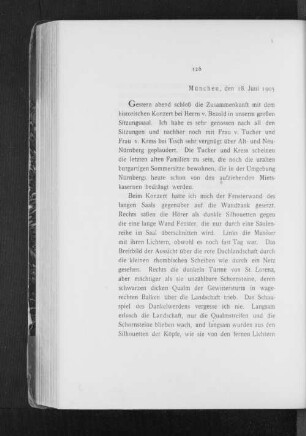 München, den 18. Juni 1905