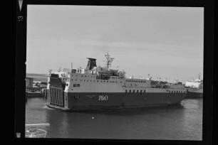 Nordic Ferry (1977), P & O European Ferries, Großbritannien