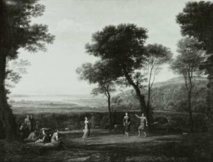 Landschaft mit Tanzenden