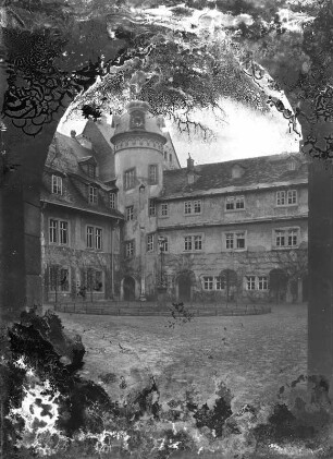 Schloss Wernigerode : Wernigerode. Schloss Wernigerode. Blick in den Innenhof