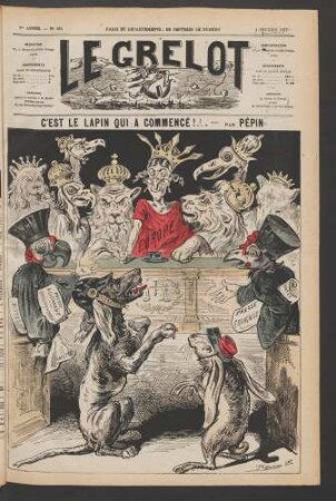 C’est le lapin qui a commencé! …, par Pépin