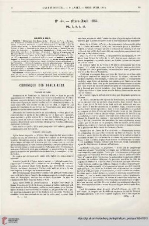 No 44 (Mars-Avril 1864)